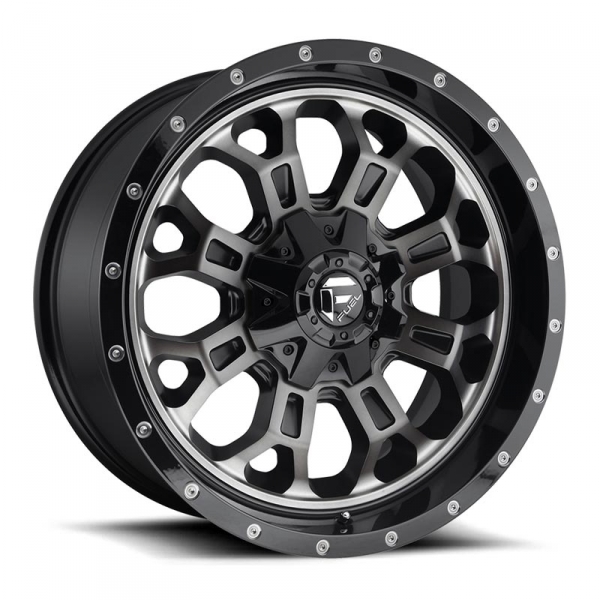 Fuel D56120001747 Crush D561 1-PC Wheel - Gloss Black - Dark Tint