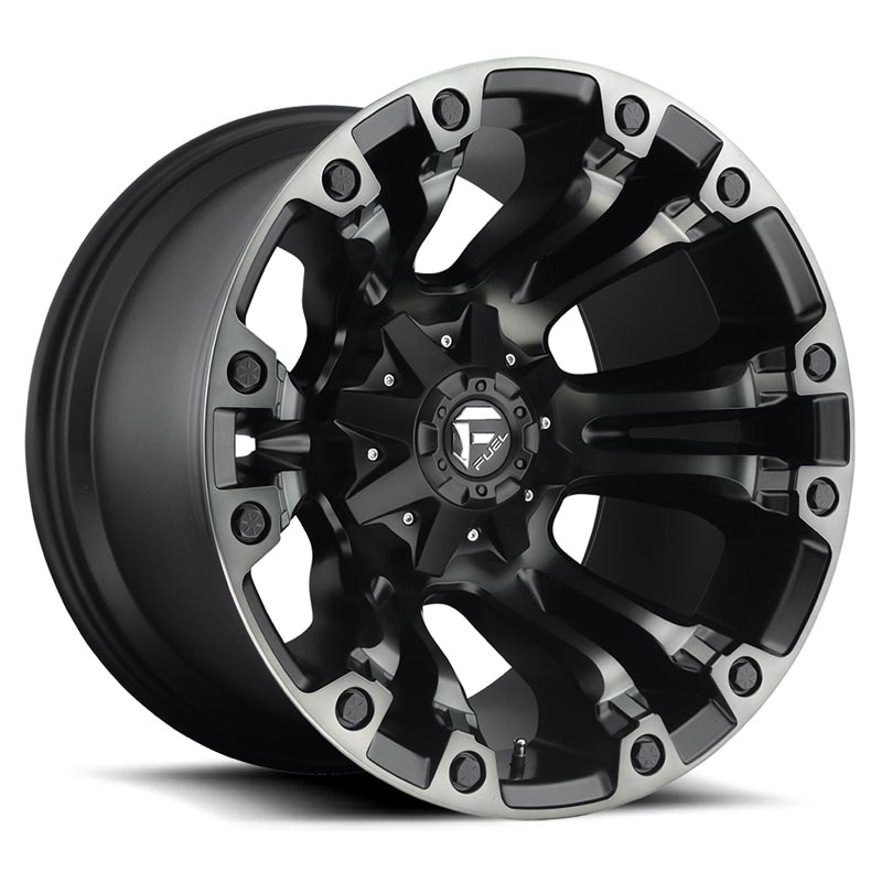 Fuel Vapor D569 1-PC Wheel - Matte Black - Dark Tint | XDP