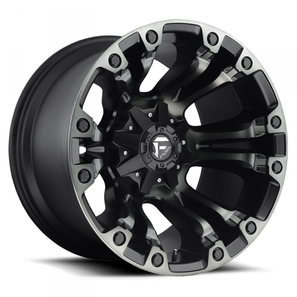 Fuel Vapor D569 1-PC Wheel - Matte Black - Dark Tint | XDP