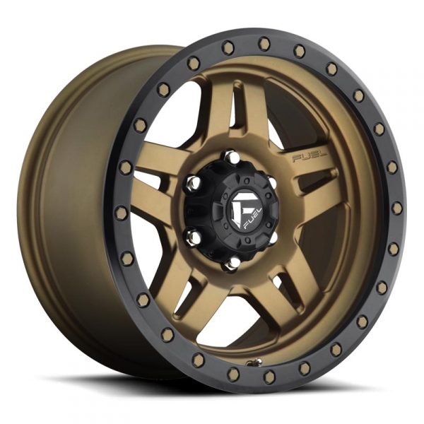 Fuel D58317857345 Anza D583 1-PC Wheel - Bronze - Black Lip | XDP