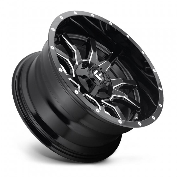 Fuel D62720909856 Vandal D627 1-PC Wheel - Gloss Black - Milled | XDP
