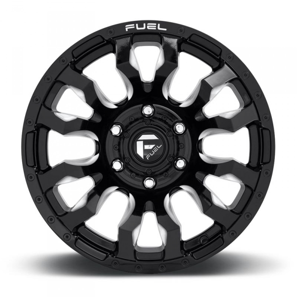 Fuel D67320001847 Blitz D673 1-PC Wheel - Gloss Black - Milled | XDP