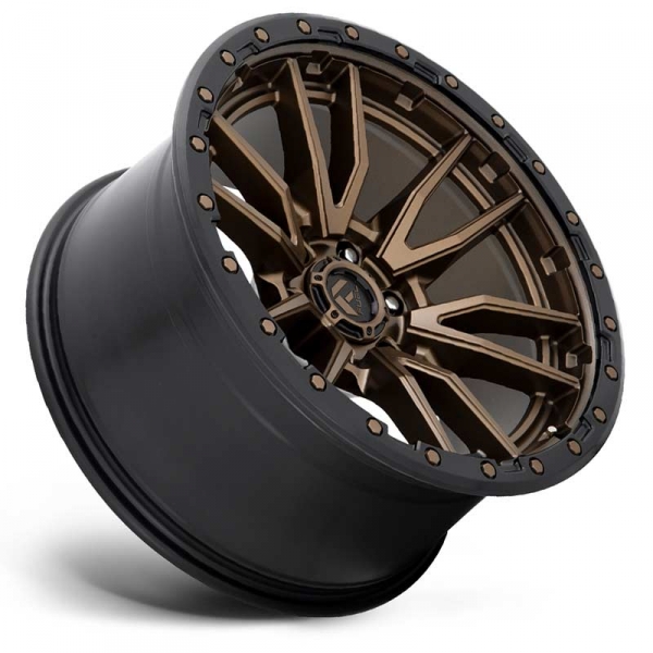 Fuel D68120908950 Rebel D681 1-PC Wheel - Bronze - Black Lip | XDP