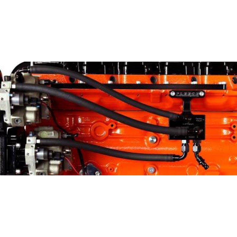 Fleece Fuel Distribution Block Hose & Fitting Kit (20102017)