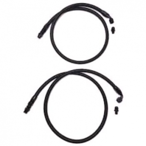 Full Send Diesel FSD-0307-3RTL Braided Transmission Cooler Line | XDP