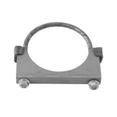 Diamond Eye L50AA Exhaust Clamp - 5 Inch Diameter Aluminized Lap Joint Band Clamp