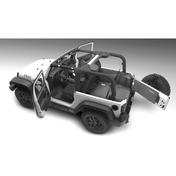 BedRug Rear Cargo Liner Kit 20182021 Jeep JL Wrangler 4 Door XDP
