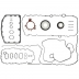 Thumbnail for MAHLE CS54886 Lower Engine Gasket Set