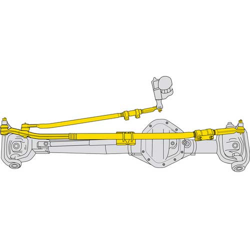 Front Ball Joint Tie Rod End Pitman Arm Kit 11 Piece - Compatible With 2008 - 2019 Ford E-350 - Foto 3