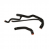 Thumbnail for Mishimoto MMHOSE-CHV-01DBK Silicone Hose Kit (Black)