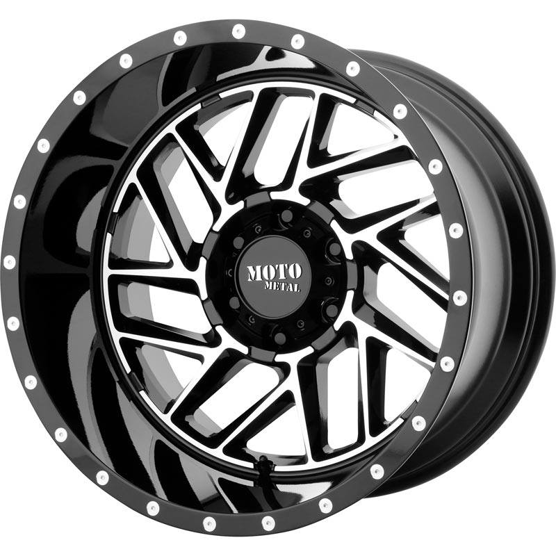 Moto Metal MO985 Breakout 1PC Wheel Gloss Black Machined