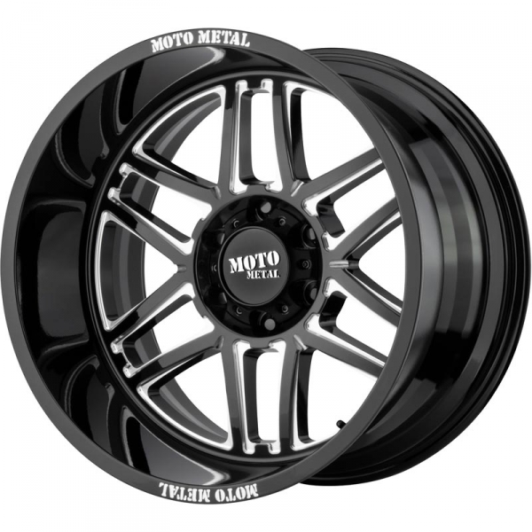 Image 1 for Moto Metal MO992 Folsom 1-PC Wheel - Gloss Black - Milled