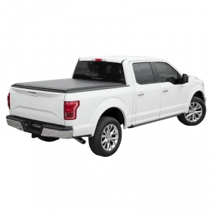 WeatherTech Roll-Up Truck Bed Cover - Ford F-150 2015-2024 Black Vinyl Cover