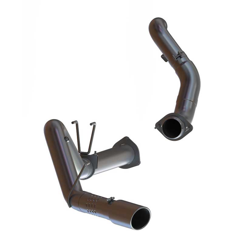 MBRP S6286AL 4" Installer Series Filter-Back Exhaust w/ Downpipe