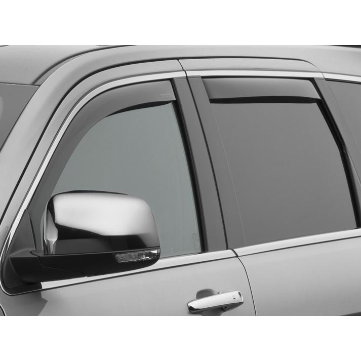 WeatherTech 82562 Dark Smoke Side Window Deflector Set XDP