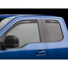 WeatherTech 84765 Dark Smoke Side Window Deflector Set