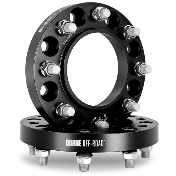 Borne OffRoad BNWS002450BK Black 1.75" Wheel Spacers 8x170 (Pair) XDP
