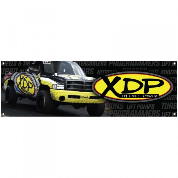 Xdp Drag Truck Vinyl Banner Xd193