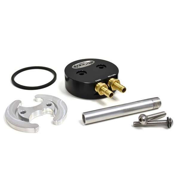 No Tank-Drop Fuel Tank Sump Kit 2 Port Sump etc FASS Integrated Return Fuel Sump For Airdog