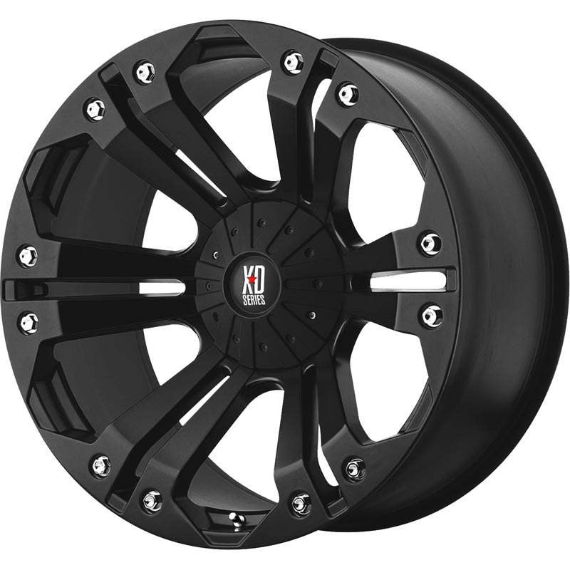 XD Series XD77889043712N XD778 Monster 1-PC Wheel - Matte Black