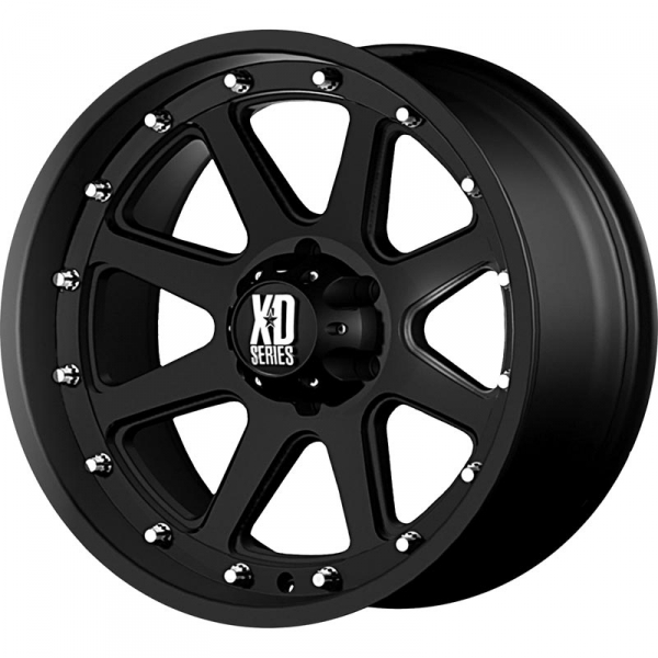 XD Series by KMC XD798 Addict 1-PC Wheel - Matte Black | XDP