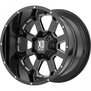 XD Series by KMC XD778 Monster 1-PC Wheel - Matte Black | XDP