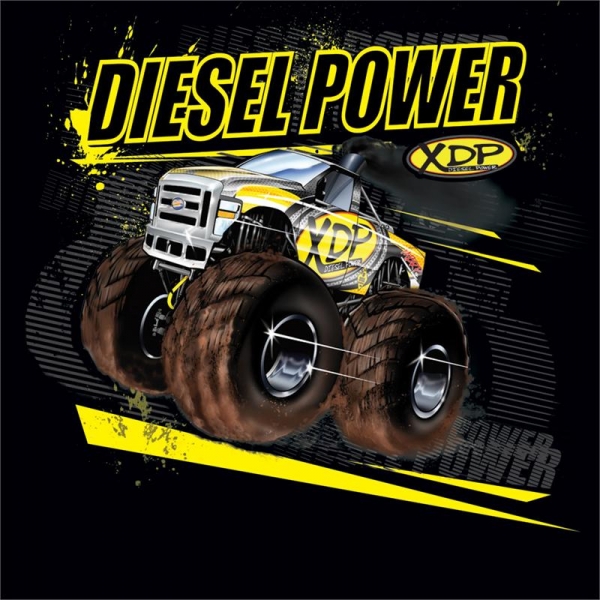 Xdp Diesel Powered Monster Truck T Shirt Youth