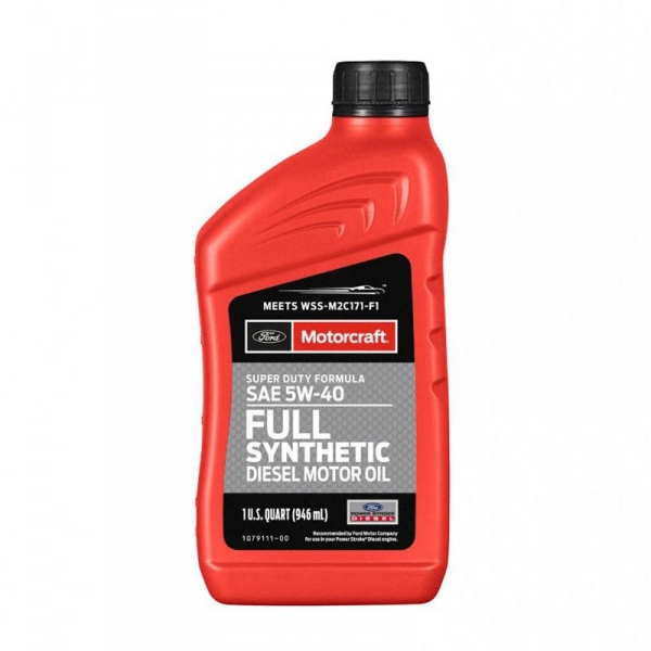 Image 1 for Motorcraft XO-5W40-QSD 5W-40 Diesel Motor Oil