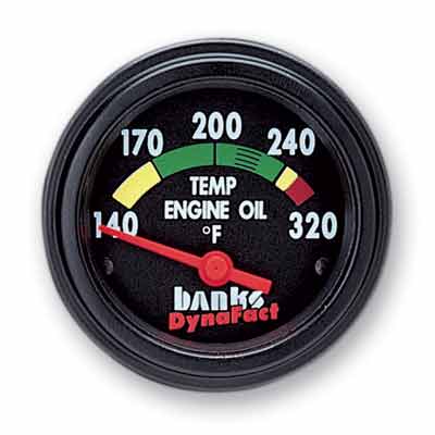 Image 1 for Banks Power DynaFact Engine Oil Temp Gauge 64130
