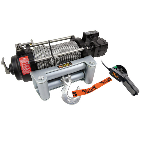 Image 1 for Mile Marker 75-50050C Hydraulic Winch With Steel Cable