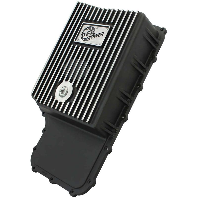 AFE Pro Series 6R140 Transmission Pan (Black & Machined) 46-70182