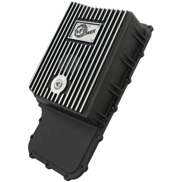 AFE Pro Series 6R140 Transmission Pan (Black & Machined) 46-70182