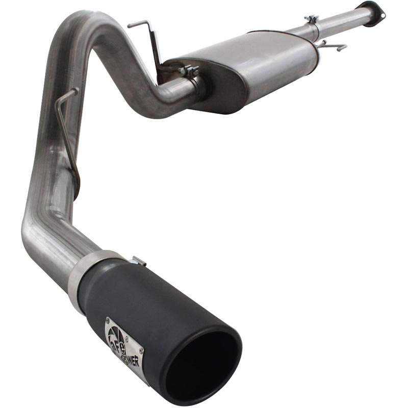 aFe MACH Force-Xp 409 SS Muffler | Universal 3in Center Inlet / 3in Outlet (49M00017)