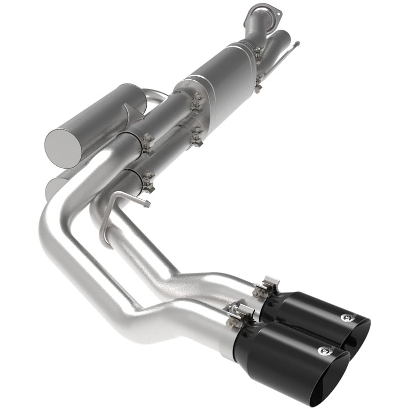 aFe Rebel Series 3in 409SS Cat-Back Exhaust | Toyota Tacoma V6-4.0L (05-15) (49-46033-B)