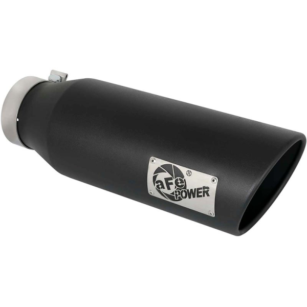Image 1 for AFE 49T40601-B18 Black Exhaust Tip