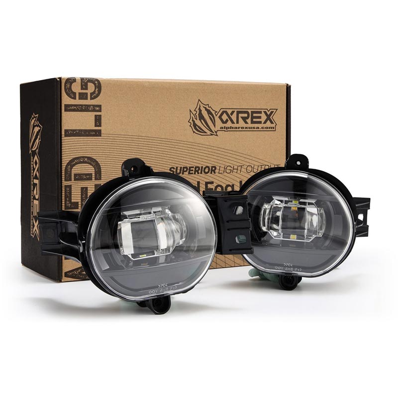 AlphaRex 210005 DoubleTap Dual Color LED Projector Fog Lights | XDP