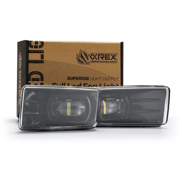 AlphaRex 210008 DoubleTap Dual Color LED Projector Fog Lights | XDP