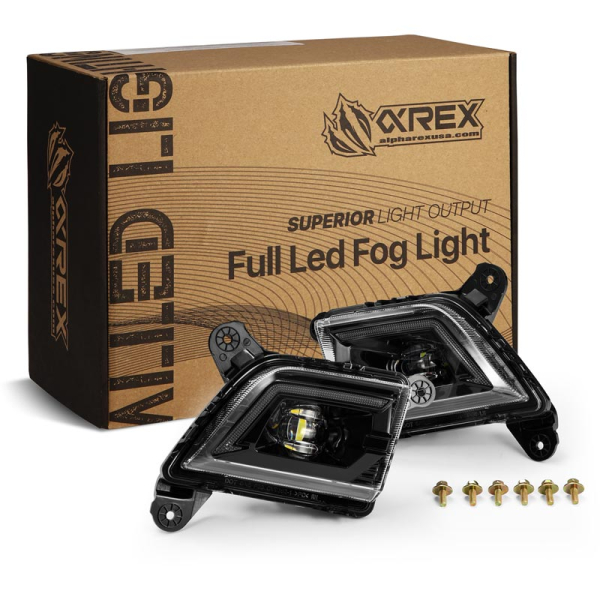 AlphaRex 210017 DoubleTap Dual Color LED Projector Fog Lights | XDP
