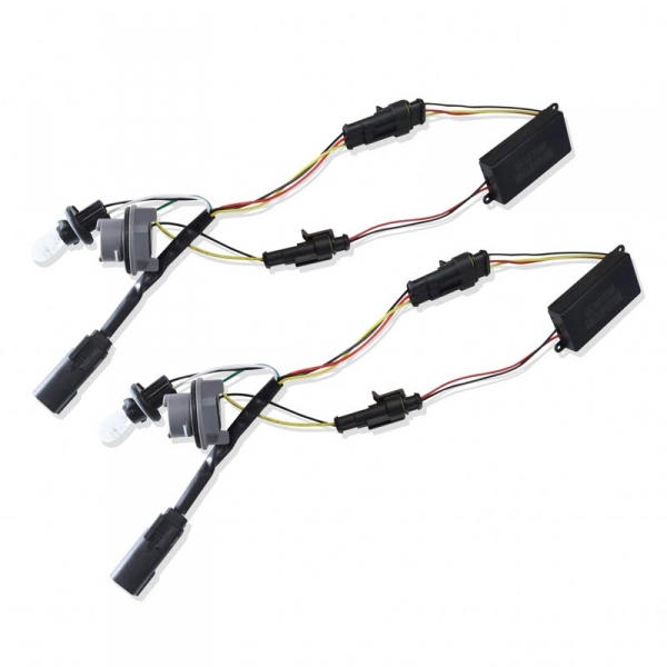 Image 1 for AlphaRex 640013 Stock Halogen Tail Light Wiring Converters