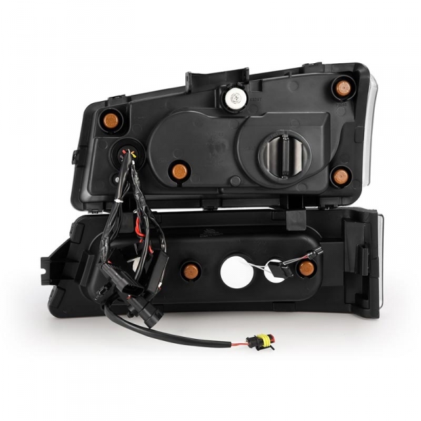 AlphaRex 880254 NOVA-Series Alpha-Black LED Projector Headlights | XDP