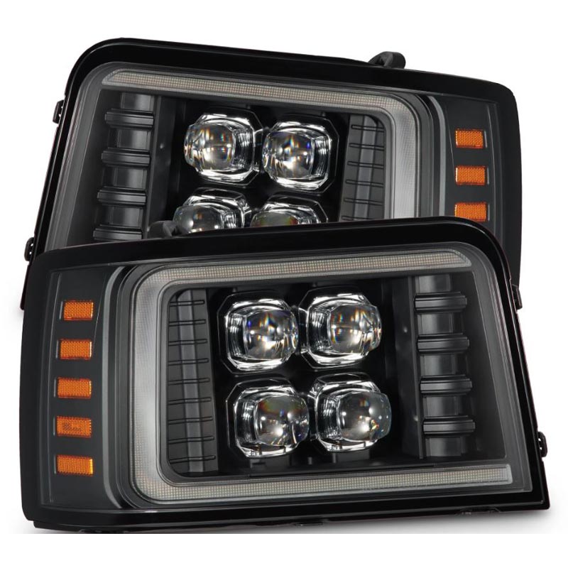 AlphaRex 880299 NOVA-Series Black LED Projector Headlights | XDP