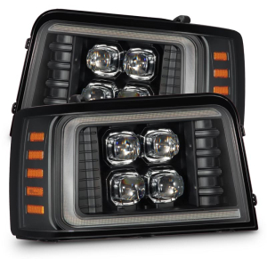 AlphaRex 880266 PRO-Series Black Projector Headlights | XDP