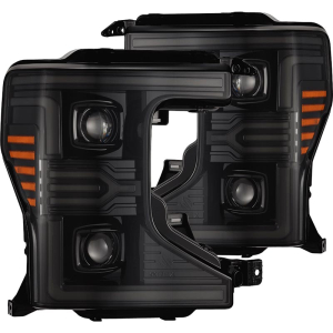AlphaRex 880345 PRO-Series Alpha-Black Projector Headlights | XDP