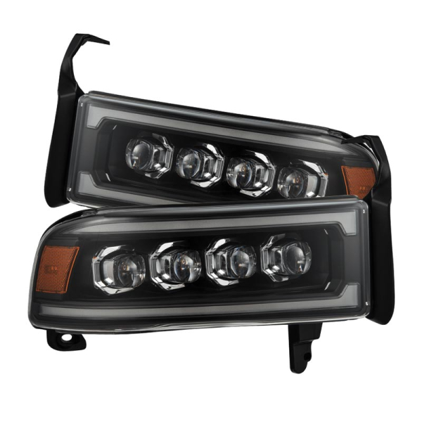 AlphaRex NOVA-Series Black Projector Headlights 880350 | XDP