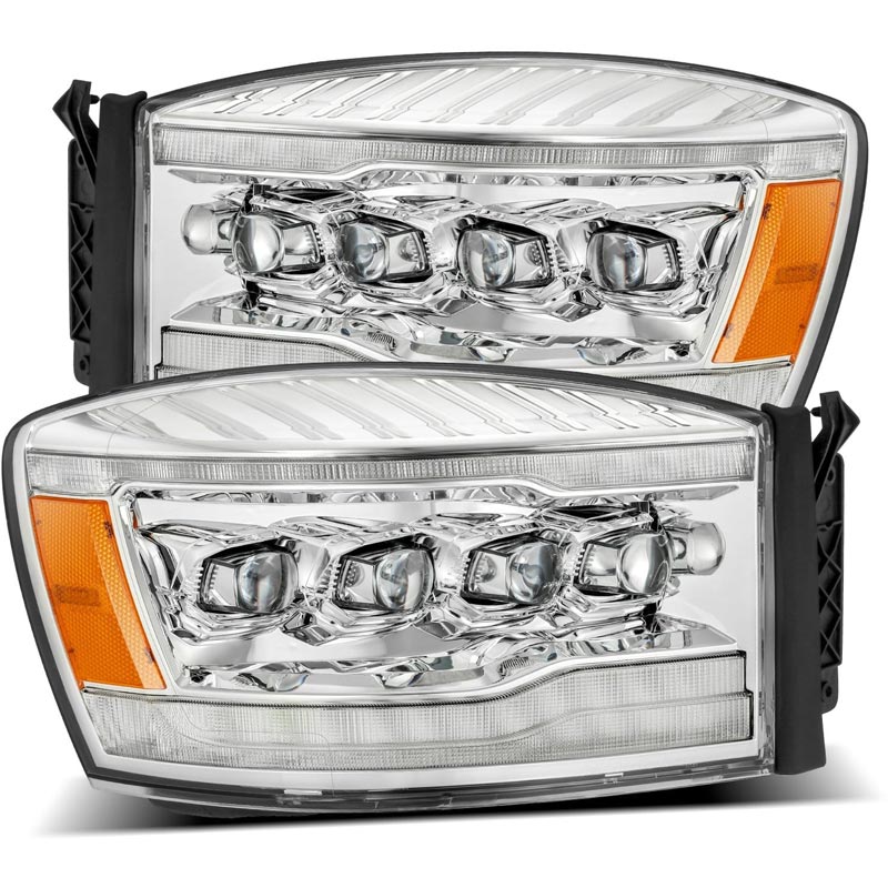 フレックスライト AlphaRex 880537 NOVA-Series Chrome LED Projector Headlights | XDP