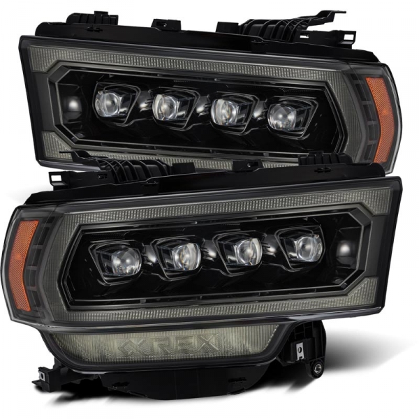 lumière AlphaRex 880552 Nova-Series Alpha Black LED Projector