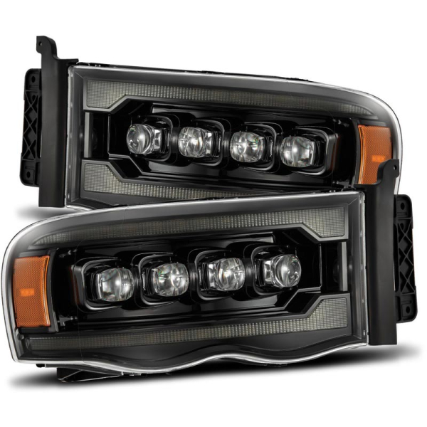 Image 1 for AlphaRex 880566 NOVA-Series Alpha-Black LED Projector Headlights