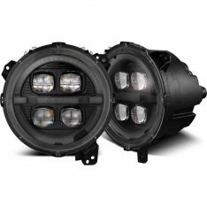 AlphaRex 880868 NOVA-Series Black LED Projector Headlights | XDP