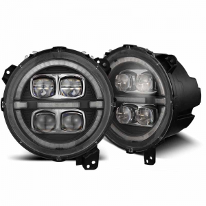 AlphaRex 880867 NOVA-Series Alpha Black LED Projector Headlights | XDP