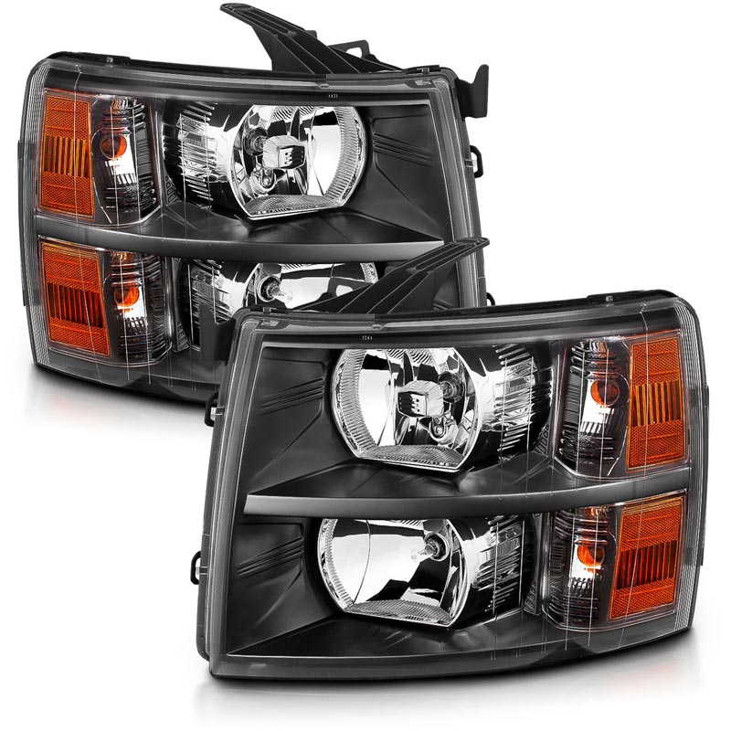 Anzo 111393 Black Crystal Headlights | XDP